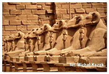 Aleja Sfinksów w Karnaku