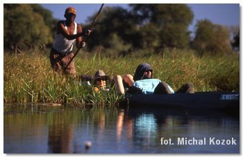 Okavango Delta by mokoro