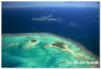 atole widziane z samolotu