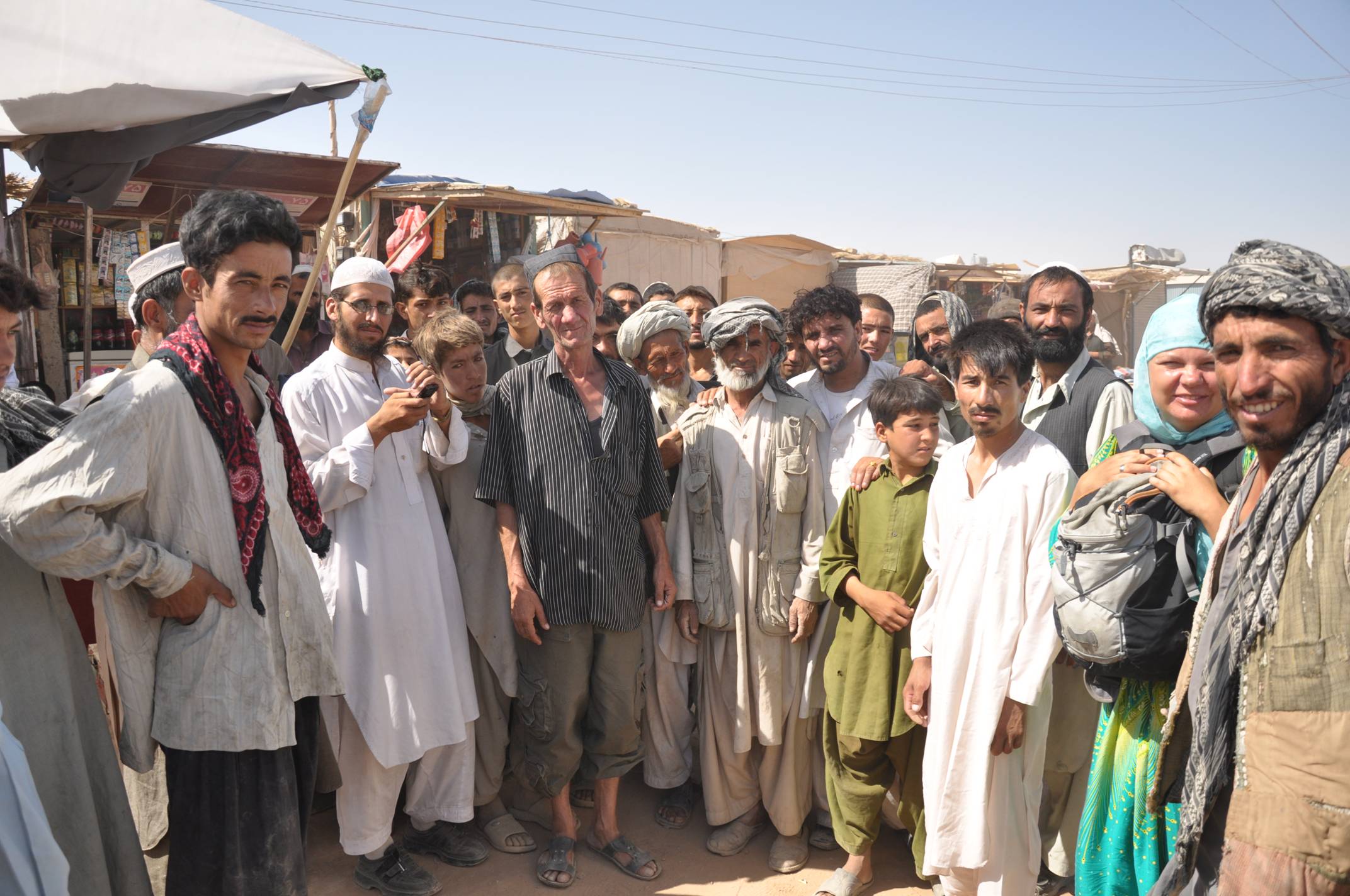 w afgańskiej wiosce